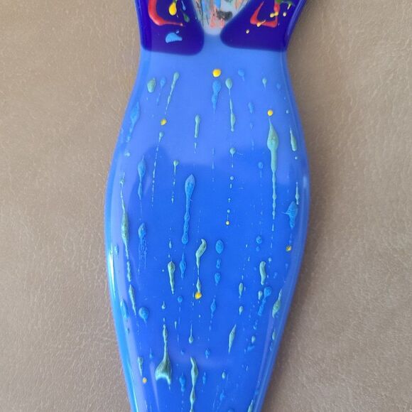 Vanity Mirror Handcrafted Handheld Lovely Moon Goddess One Of A Kind OOAK Art - Picture 12 of 16